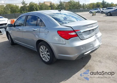 2013 Chrysler 200 Limited from USA, damaged, VIN 1C3CCBCGXDN607688